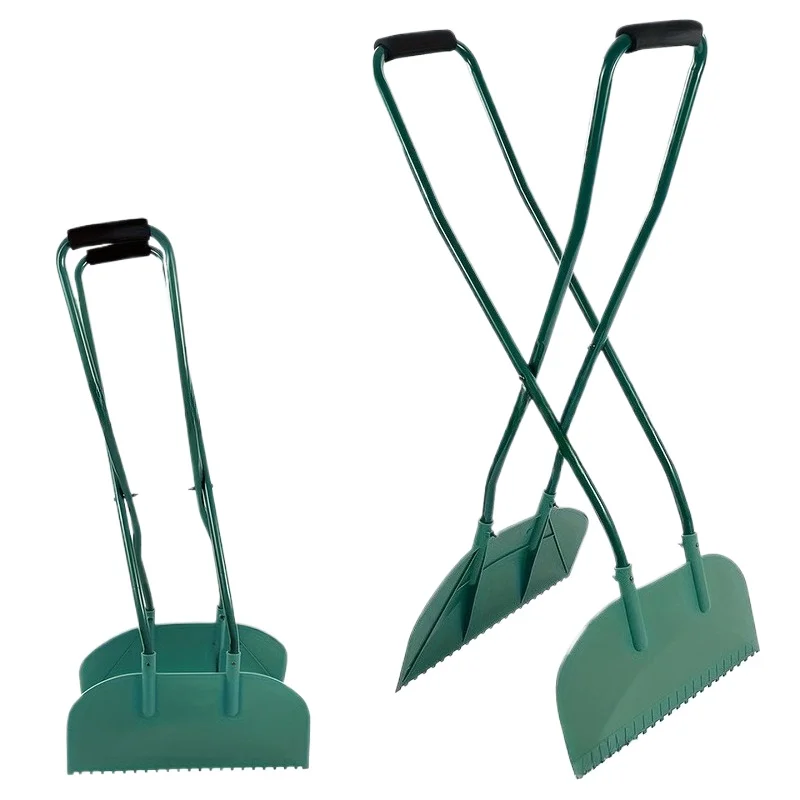Gardening Hand Tools Yard - Garden Rake Stainless Steel Manual Leaf
