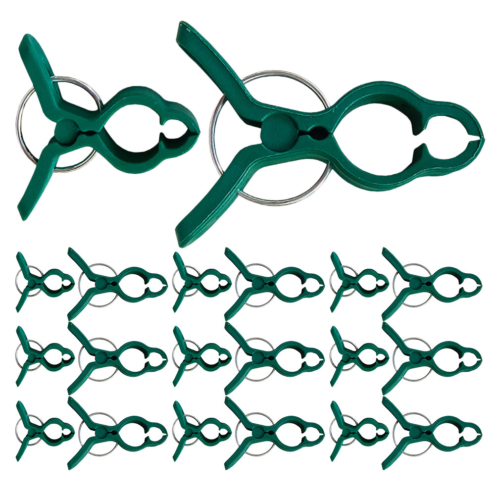 Plant Support Stake - 50Pcs Plant Support Clips Plastic Garden