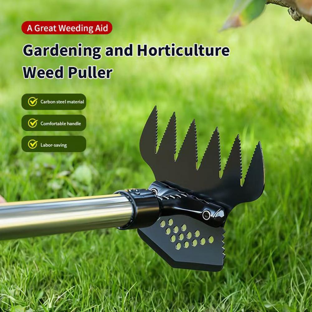 Gardening Hand Tools Yard - Long Handle Weeding Rake Manual Weed