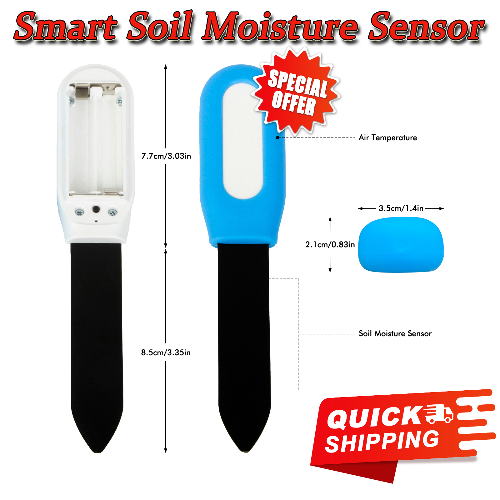 Moisture Meter Plant - Zigbee Plant Acidity Humidity Monitor Detector