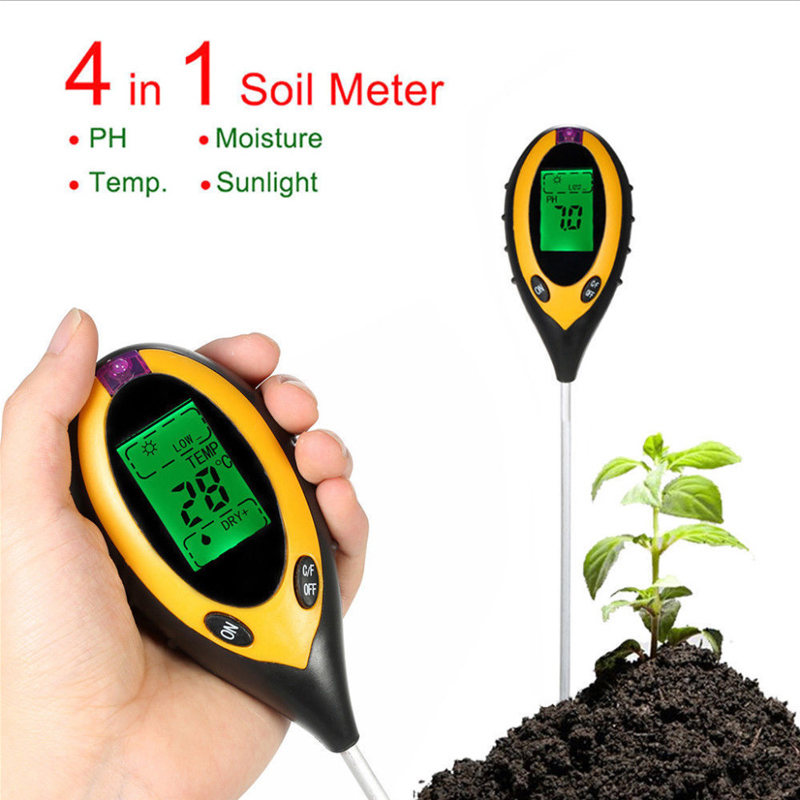 Moisture Meter Plant - NEW 2026 LCD Soil PH Meter