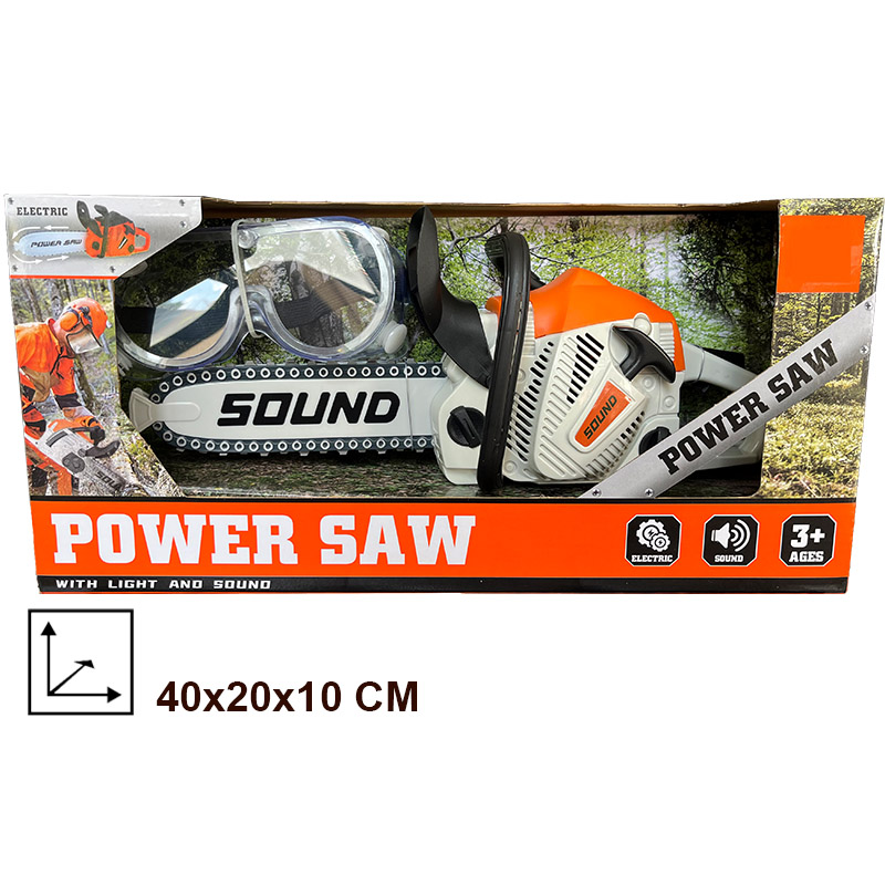 Toy Chainsaw with Goggles Chil - Gardening Tools For Toddlers reseña y precio