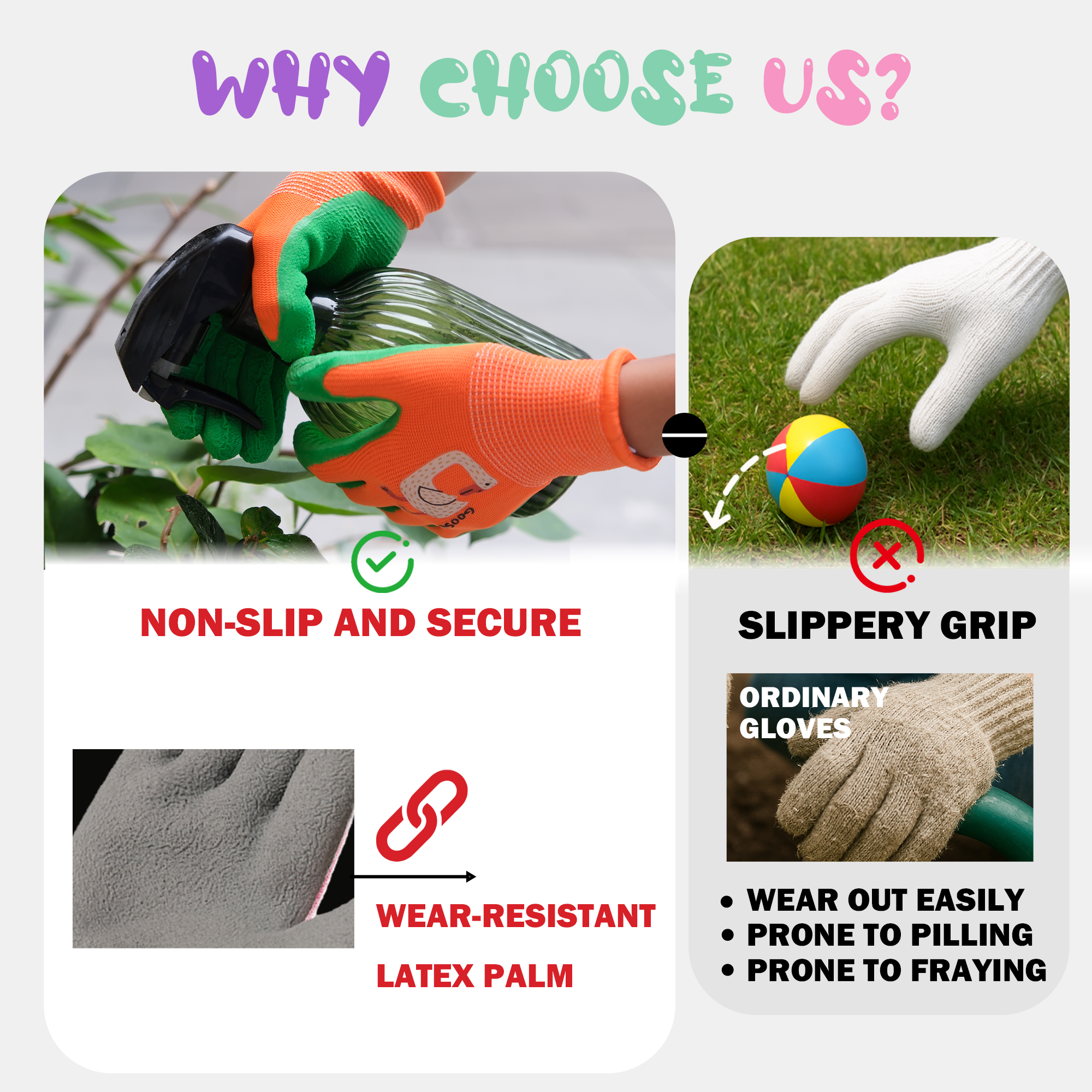 4 Pairs Kids Gardening Gloves  - Gardening Tools For Toddlers reseña y precio