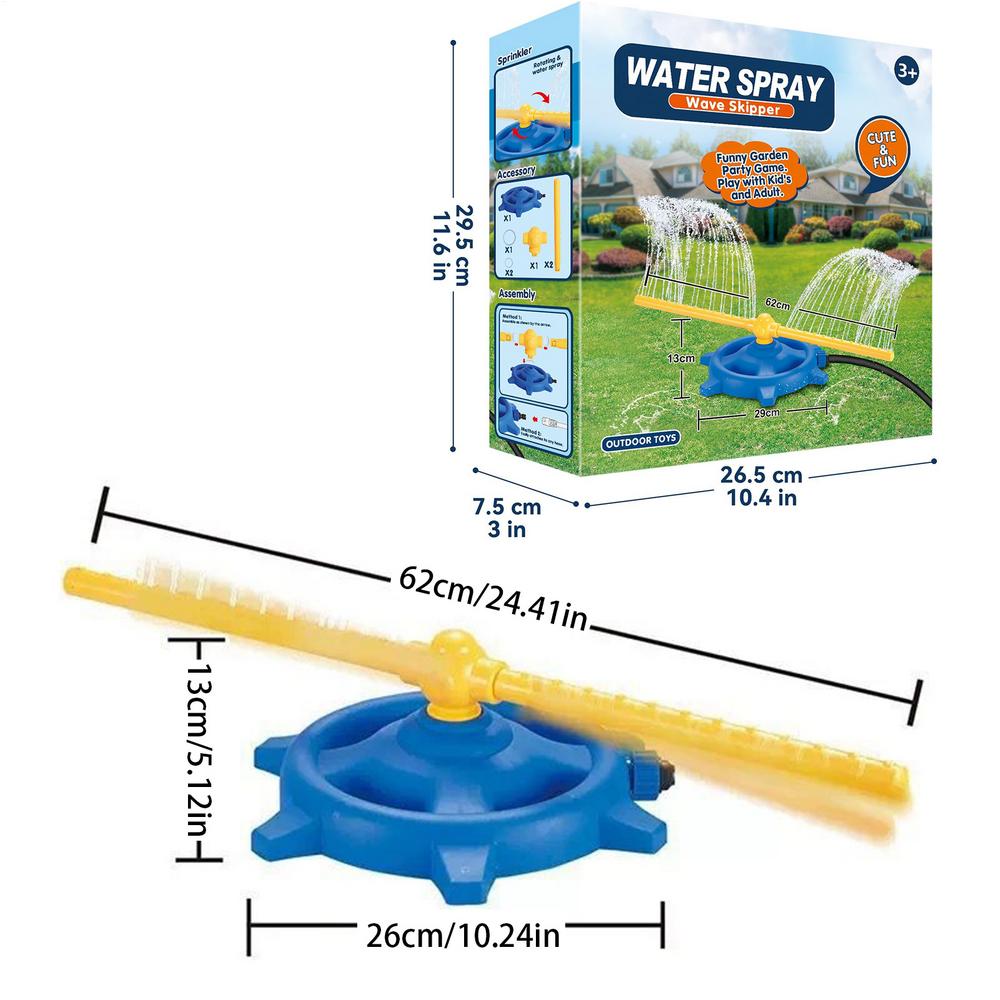 360 Degree Water Sprinkler Rot - Gardening Tools For Kids reseña y precio