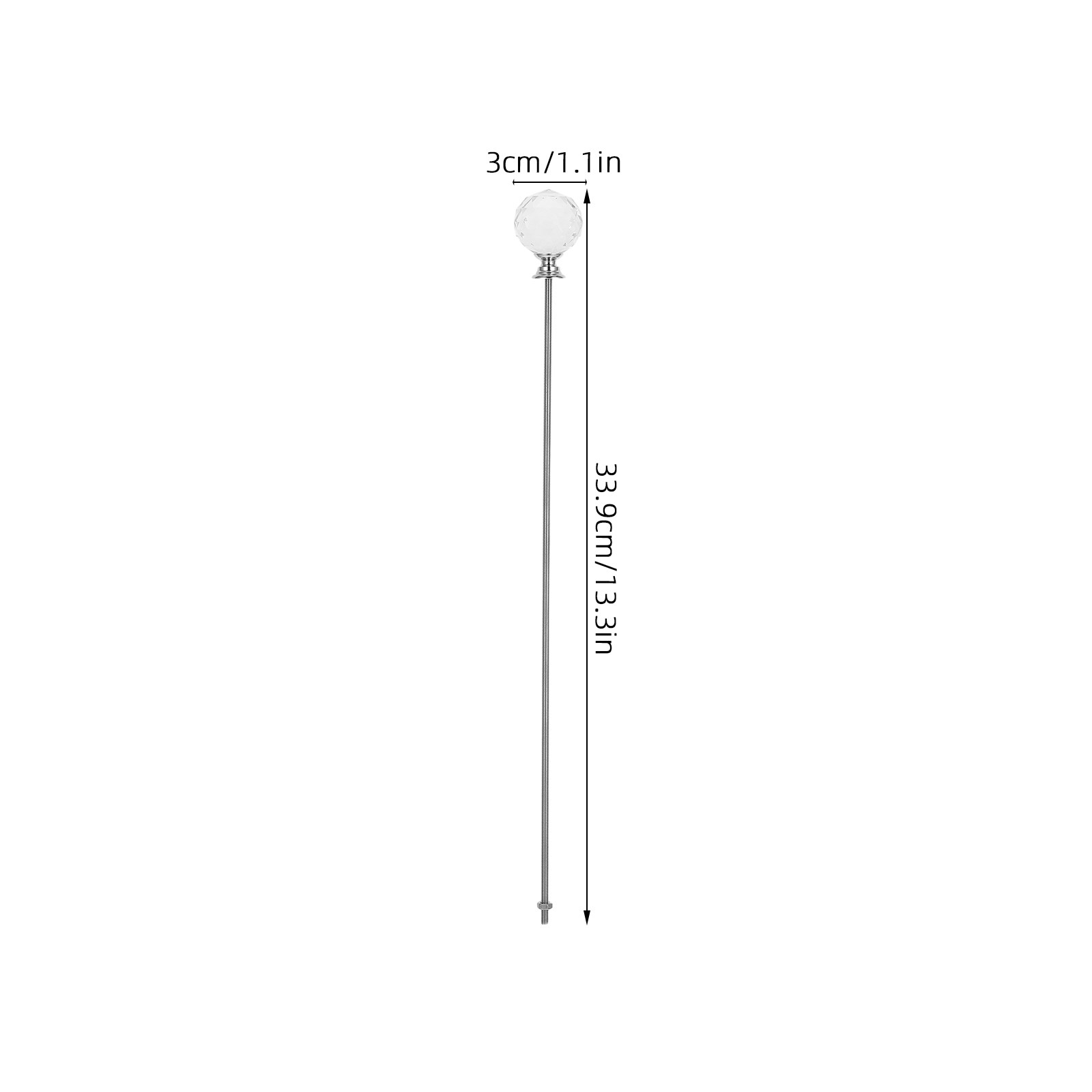 2Pcs Metal Fairy Wand Plant Su - Plant Support Stake reseña y precio
