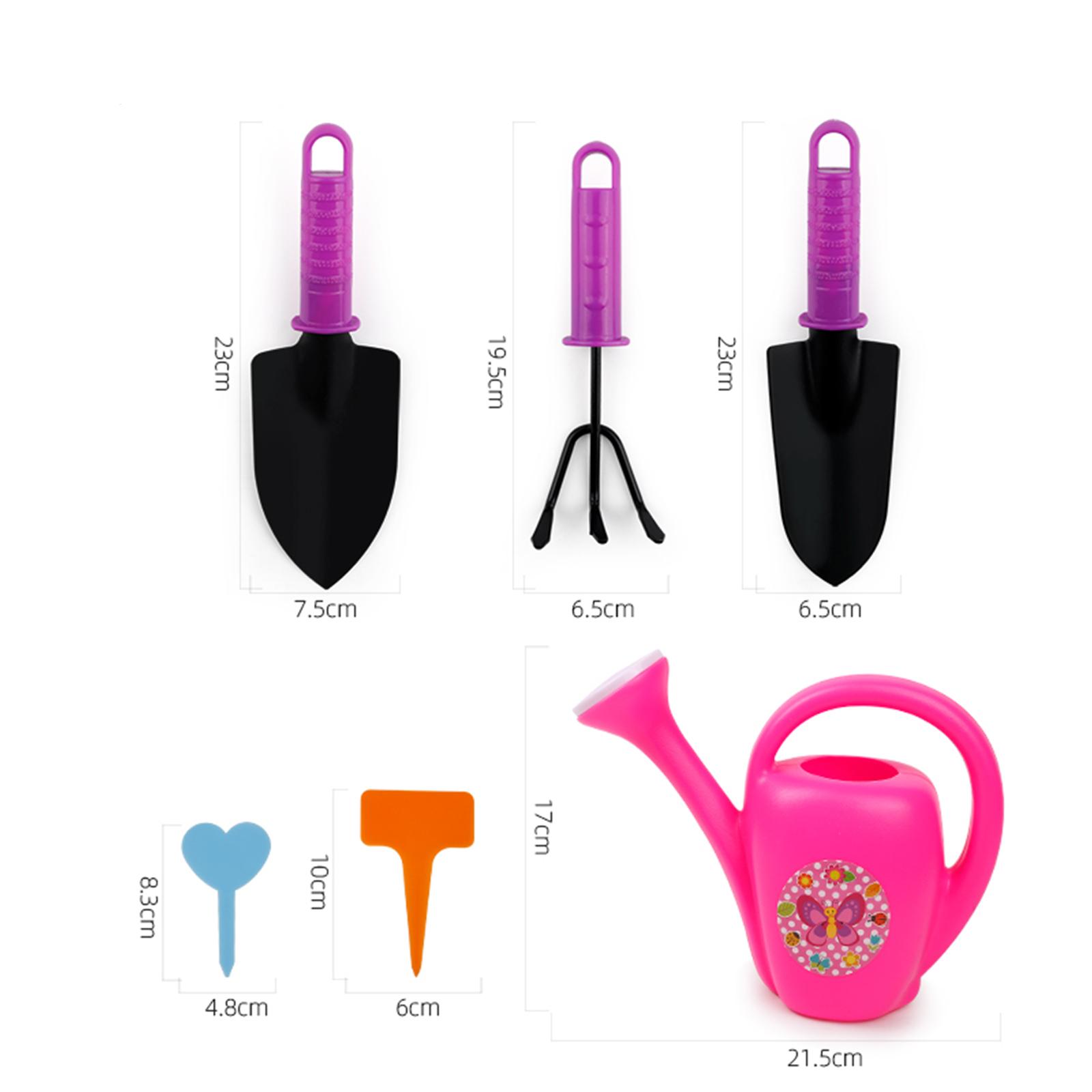 Kids Garden Tool Set with Tote - Gardening Tools For Toddlers reseña y precio