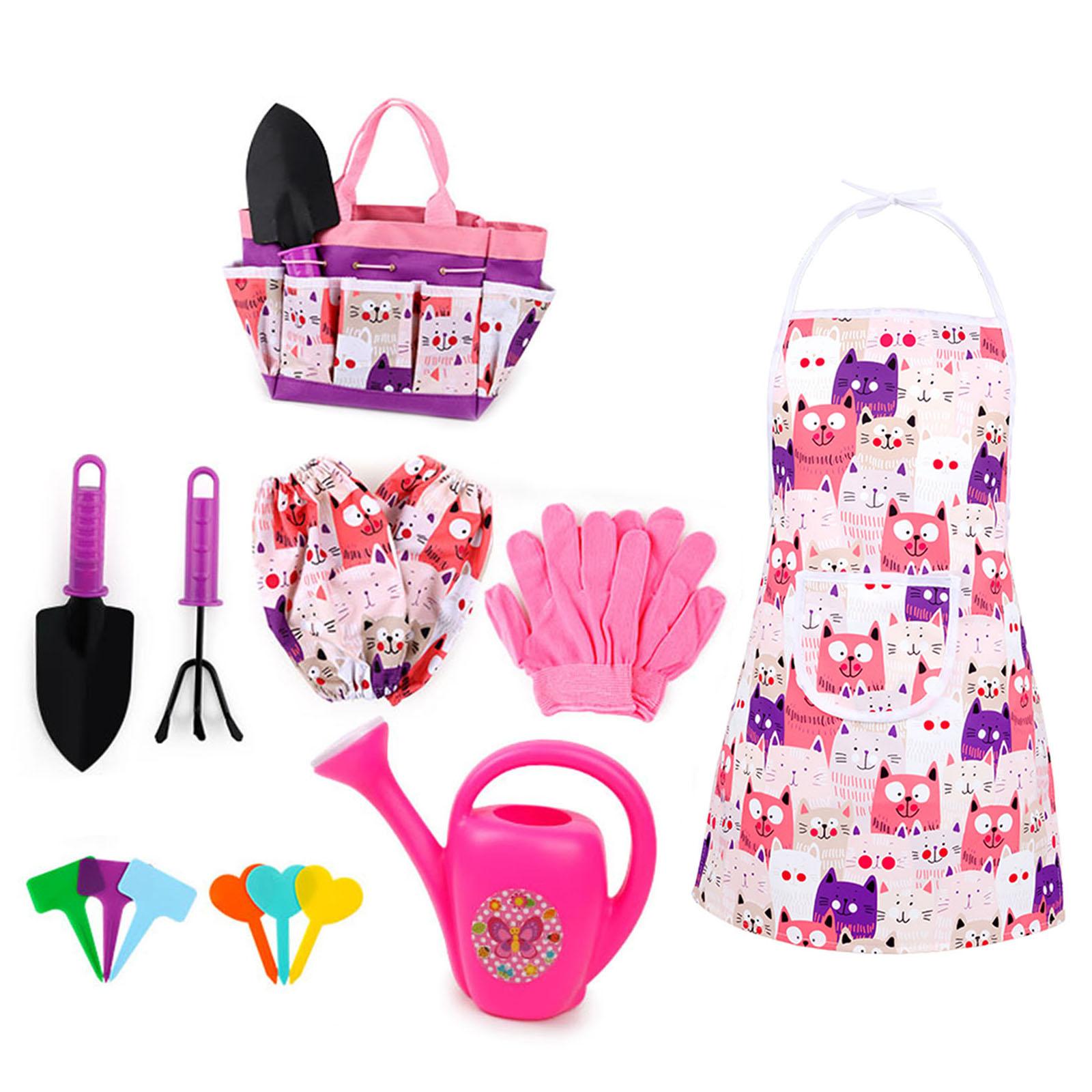 Kids Garden Tool Set with Tote - Gardening Tools For Toddlers reseña y precio