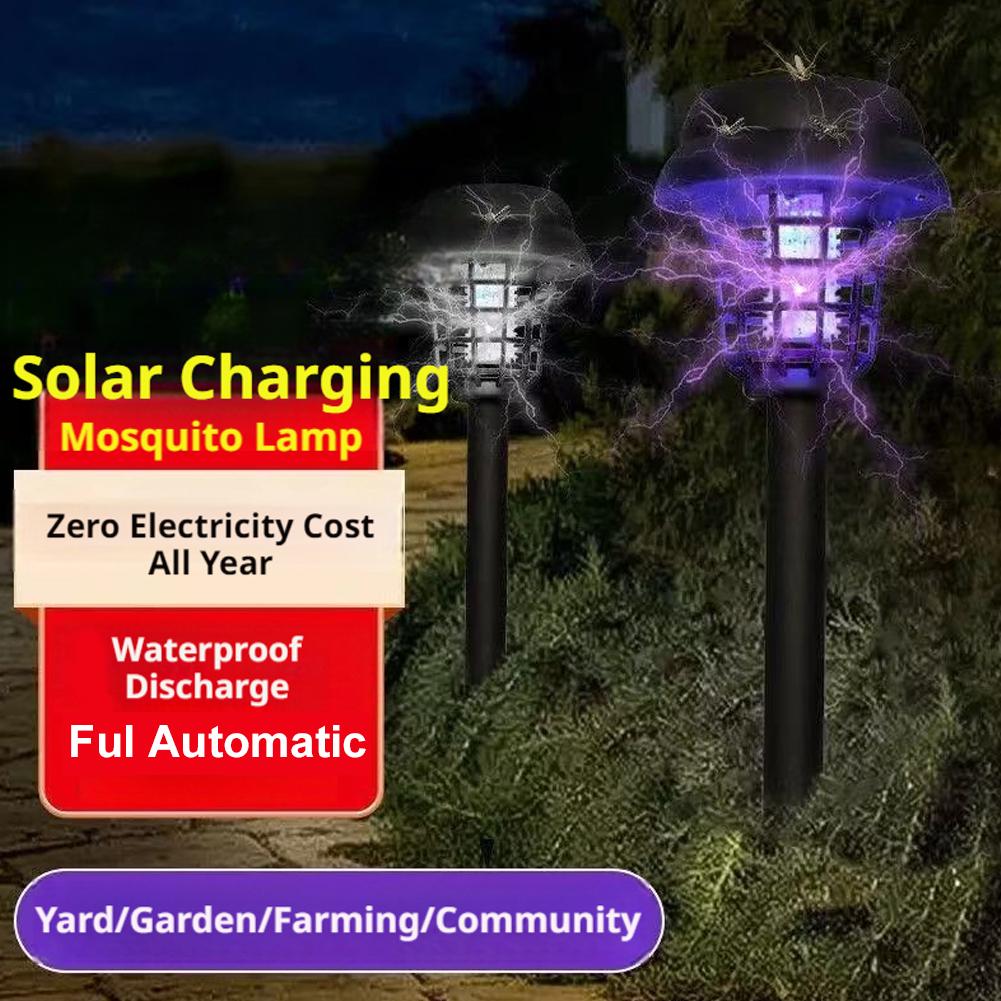 1/2PCS Solar Bug Zapper Waterp - Gardening Tools And Uses reseña y precio
