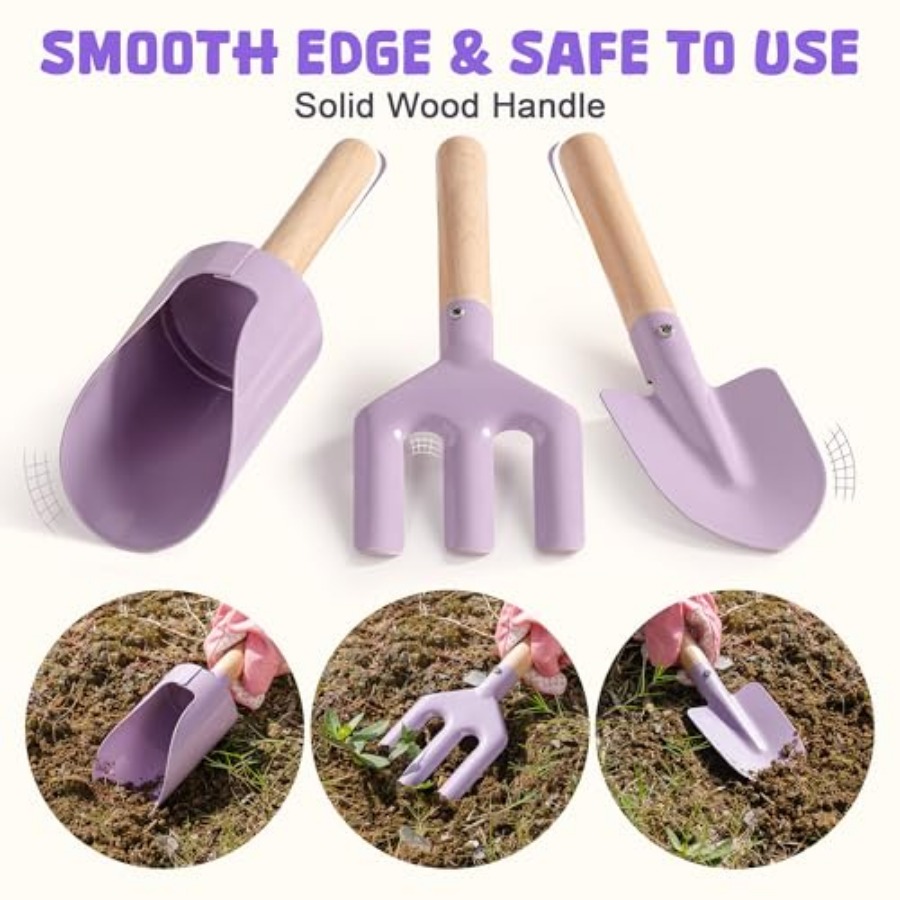 Gardening Set, 17PCS Toddler G - Gardening Tools For Toddlers reseña y precio