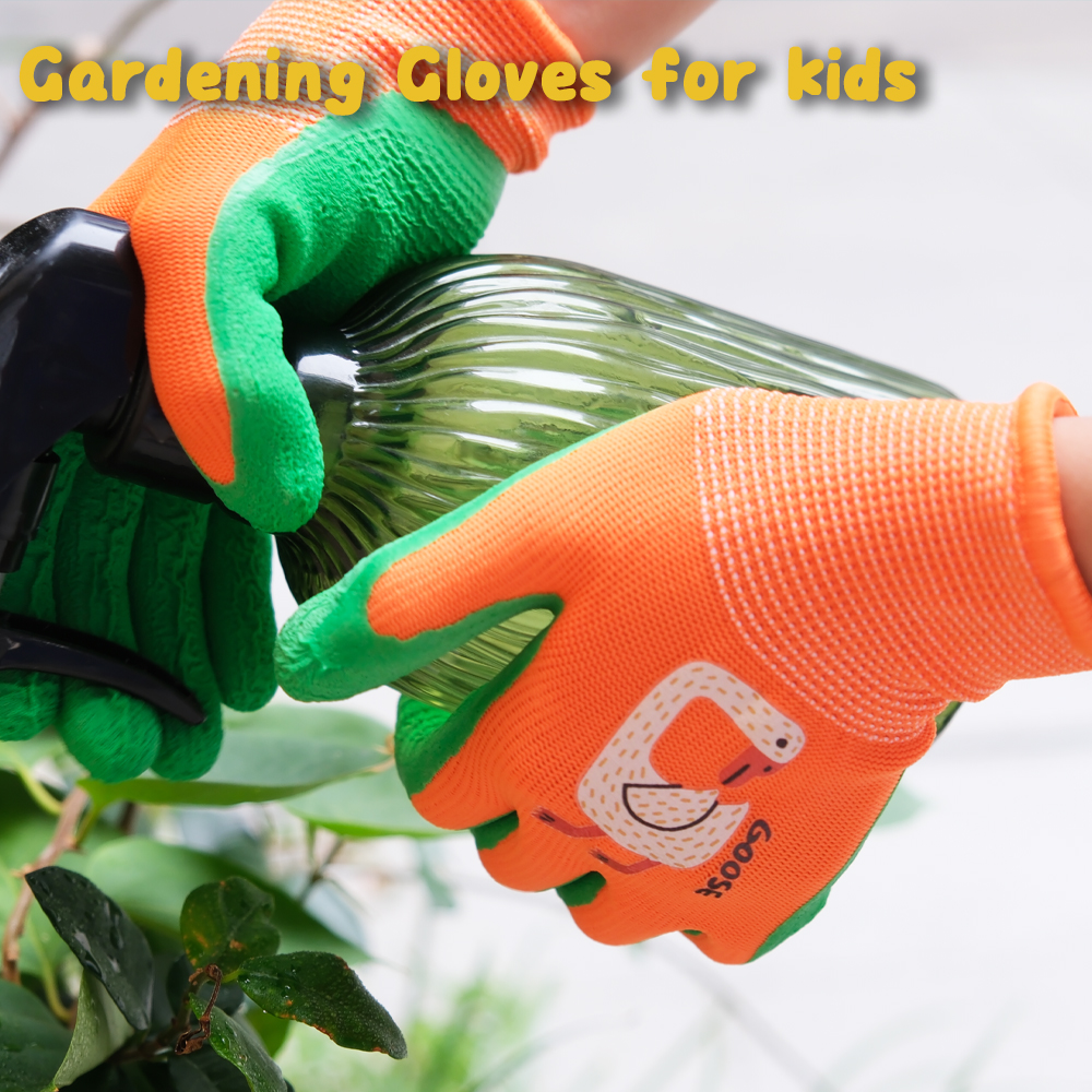 3 Pairs Kids Gardening Gloves  - Gardening Tools For Toddlers reseña y precio