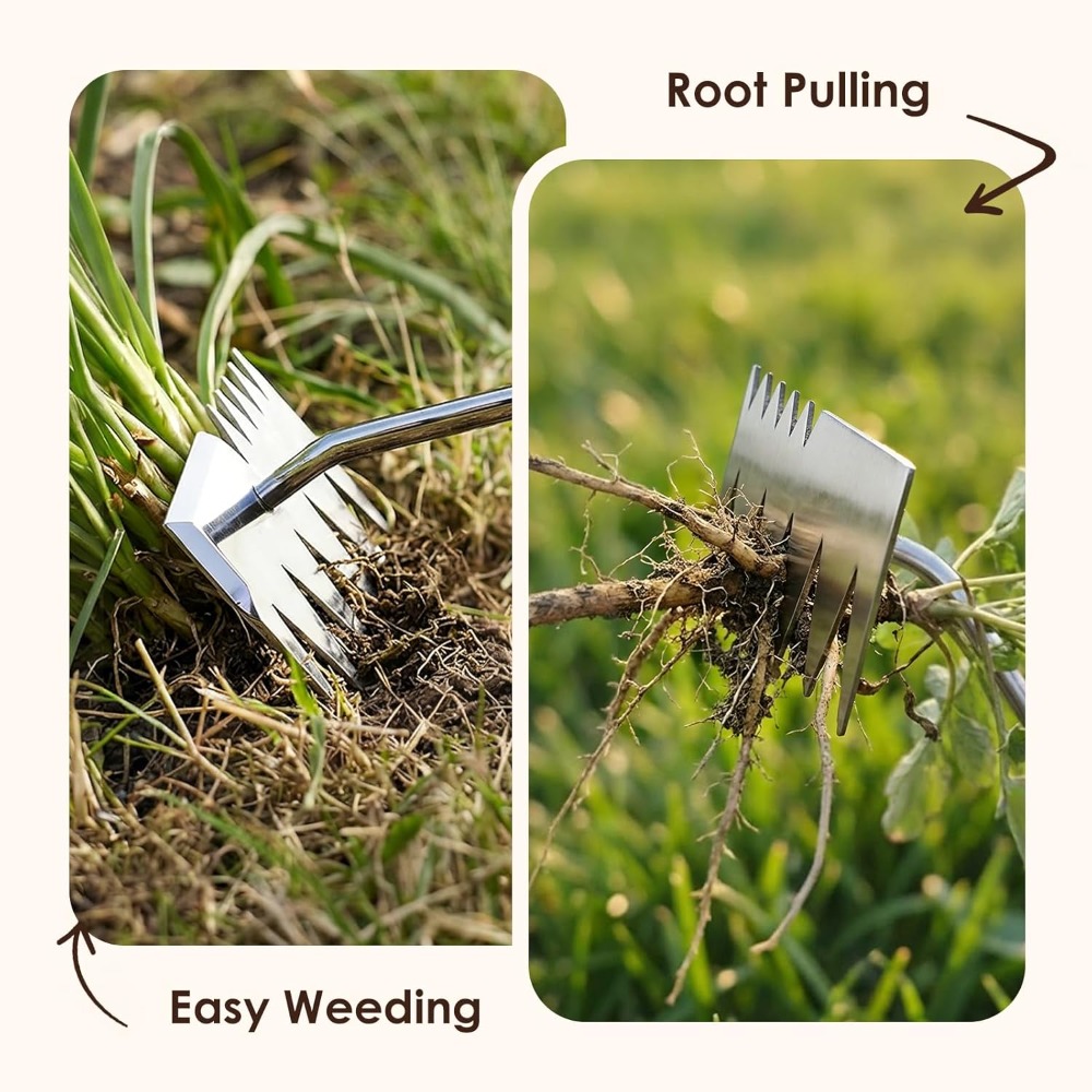 Weed Puller Tool, 2026 Upgrade - Gardening Hand Tools Yard reseña y precio