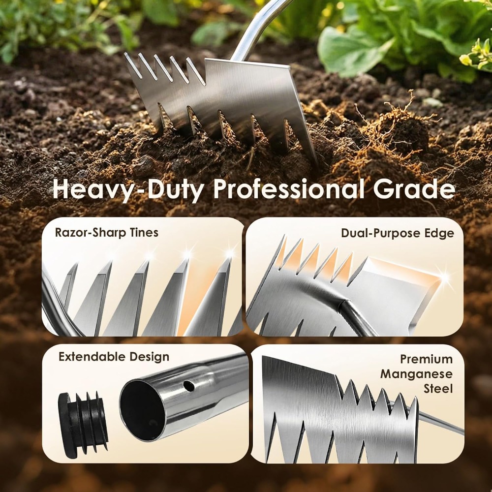 Weed Puller Tool, 2026 Upgrade - Gardening Hand Tools Yard reseña y precio