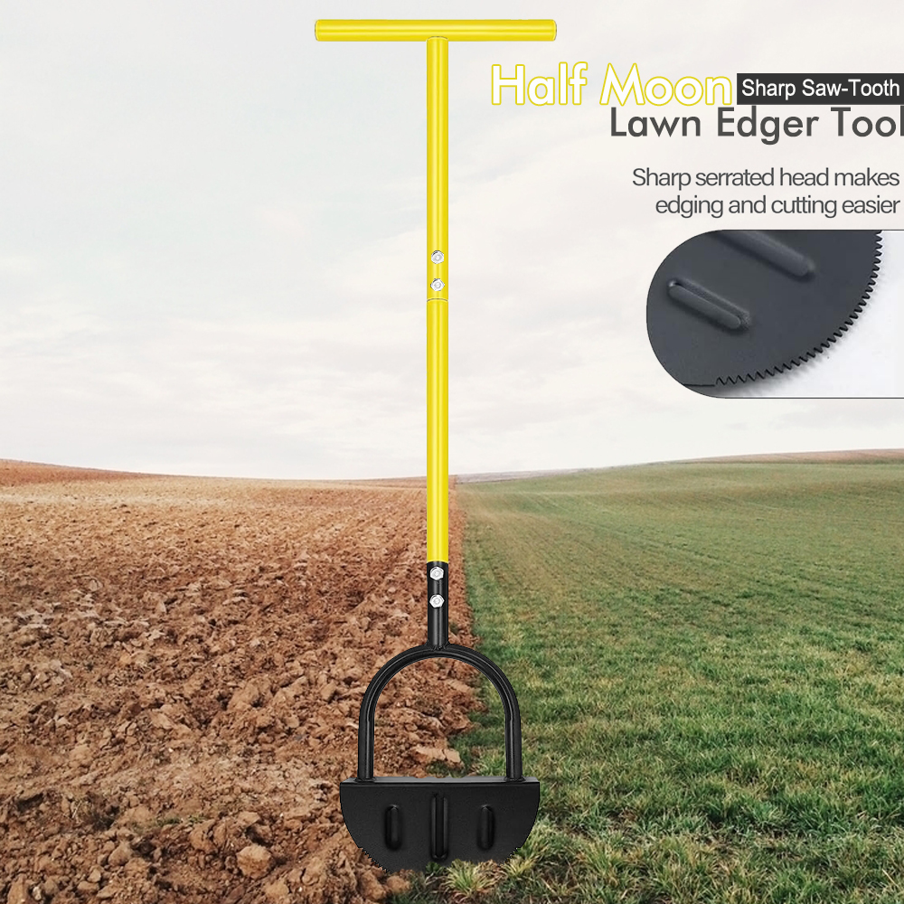 Manual Steel Edger Lawn Shovel - Gardening Tools Spade reseña y precio