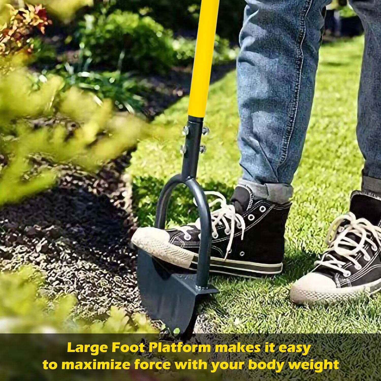 Manual Steel Edger Lawn Shovel - Gardening Tools Spade reseña y precio