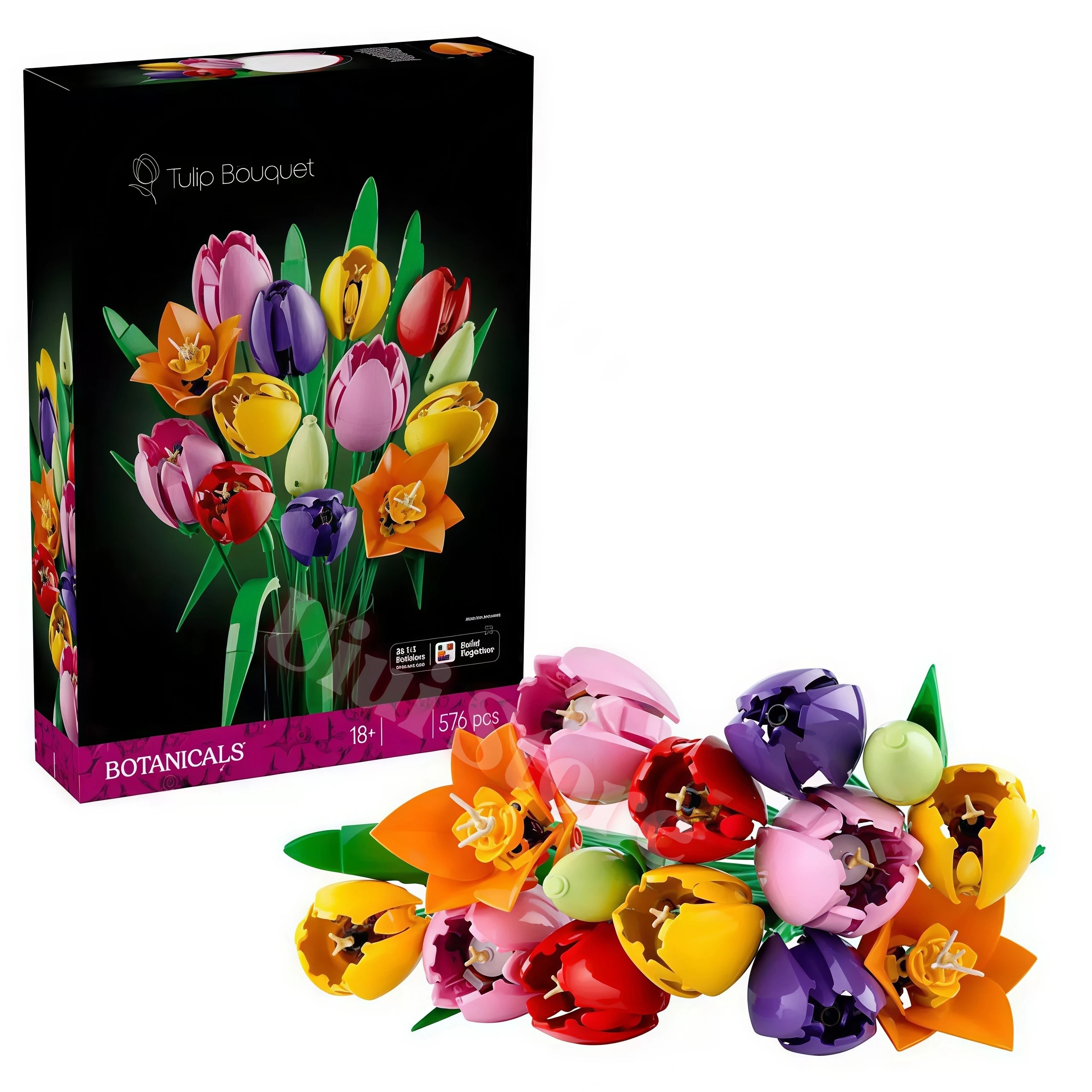 Artificial Flower Bouquet Buil - Orchid Potting Mix reseña y precio