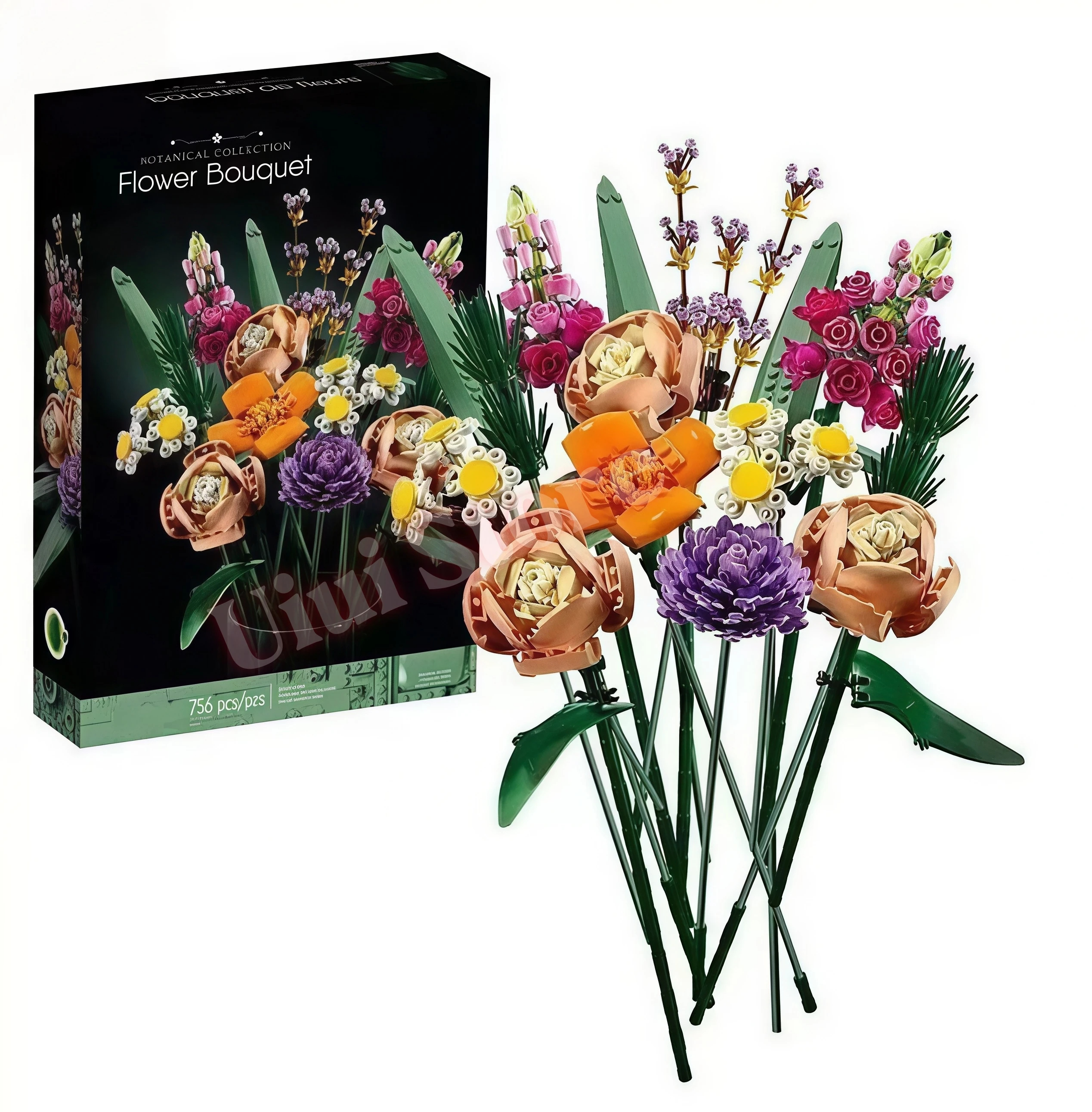 Artificial Flower Bouquet Buil - Orchid Potting Mix reseña y precio
