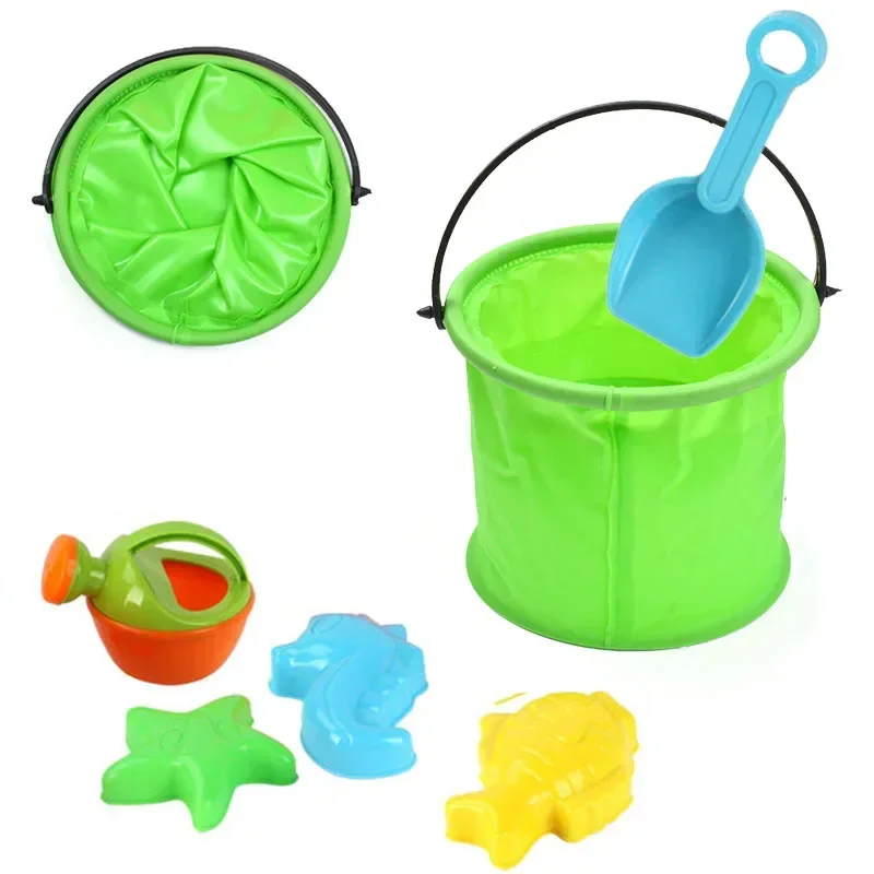 Beach Sand Bucket Toy  Collaps - Gardening Tools For Toddlers reseña y precio