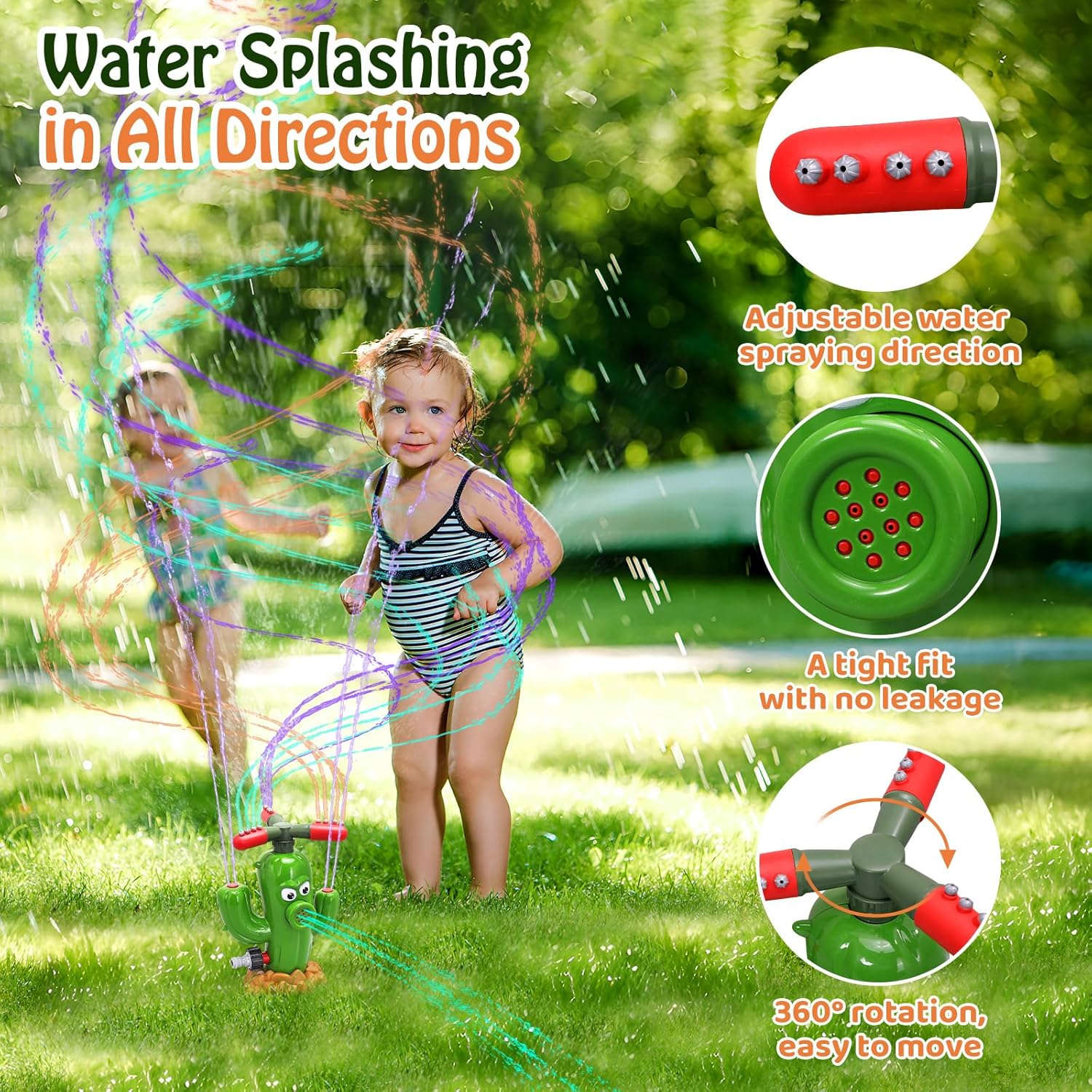 Water Spray Toy Cactus Sprinkl - Gardening Tools For Toddlers reseña y precio