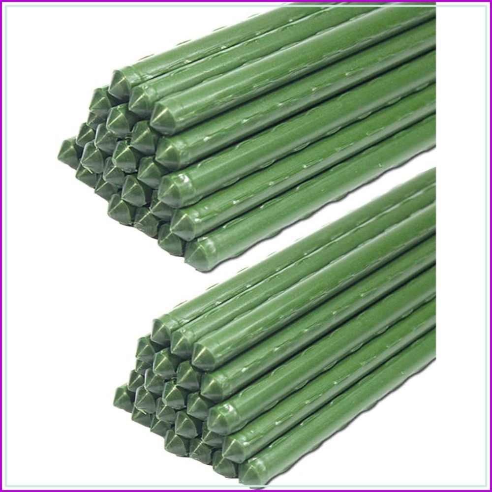 6 ft Garden Stakes, 50 Pack Me - Plant Support Stake reseña y precio