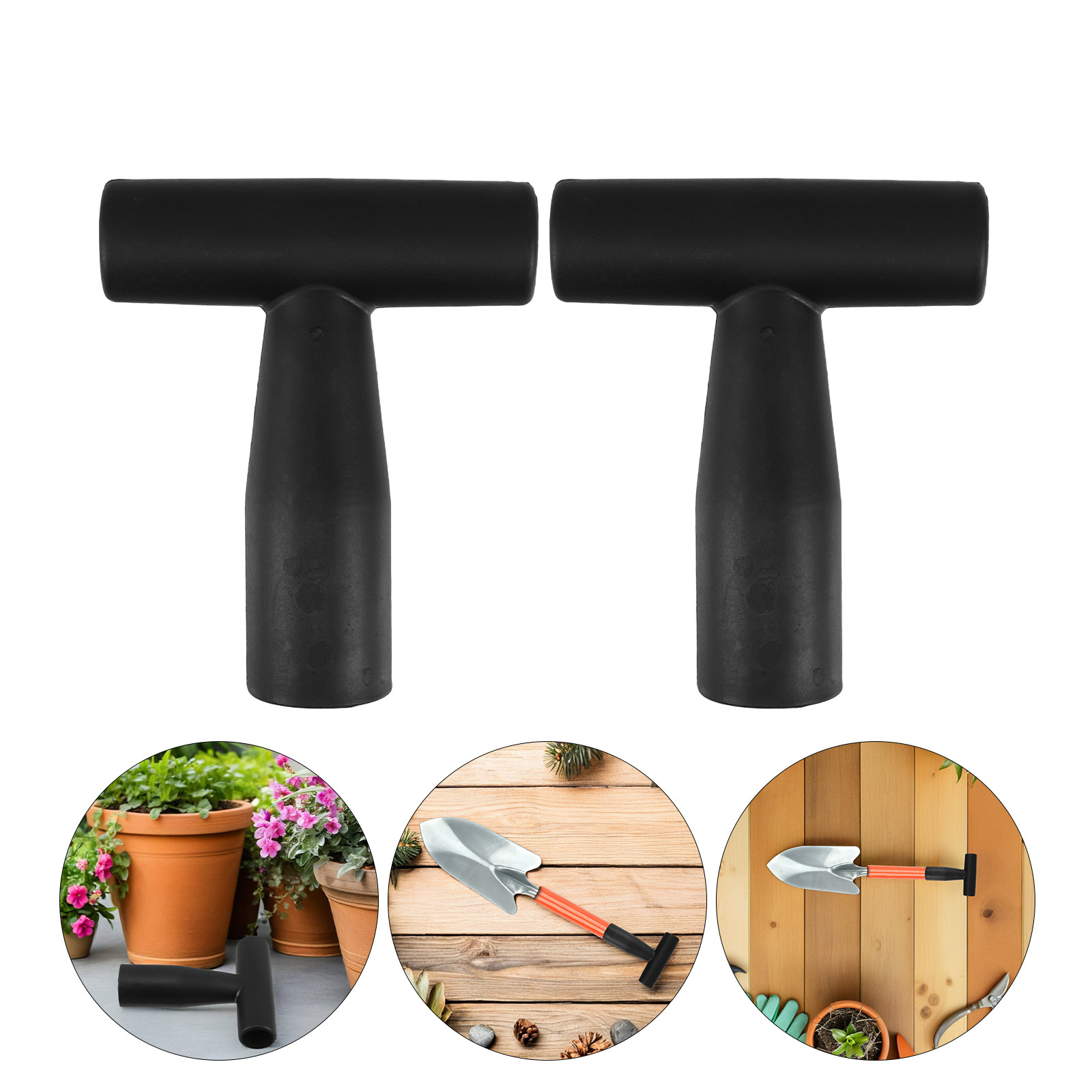 3Pcs T-Shaped Shovel Handle Re - Gardening Tools Spade reseña y precio