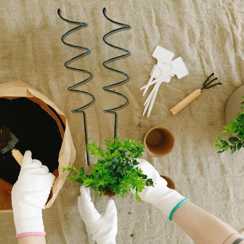 New Design 4Pcs 40cm Spiral Ga - Plant Support Stake reseña y precio