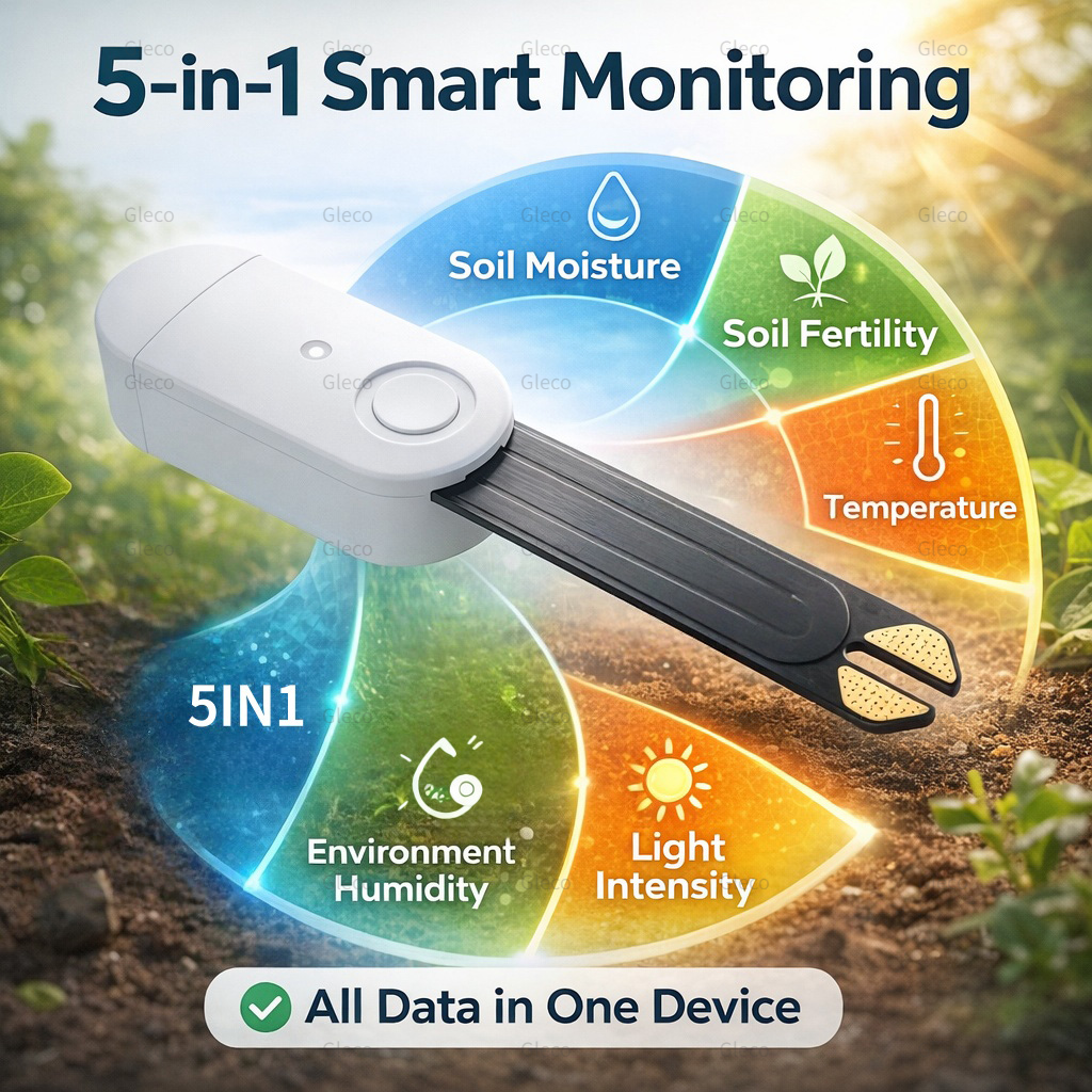 Zigbee Temperature Humidity Mo - Moisture Meter Plant reseña y precio