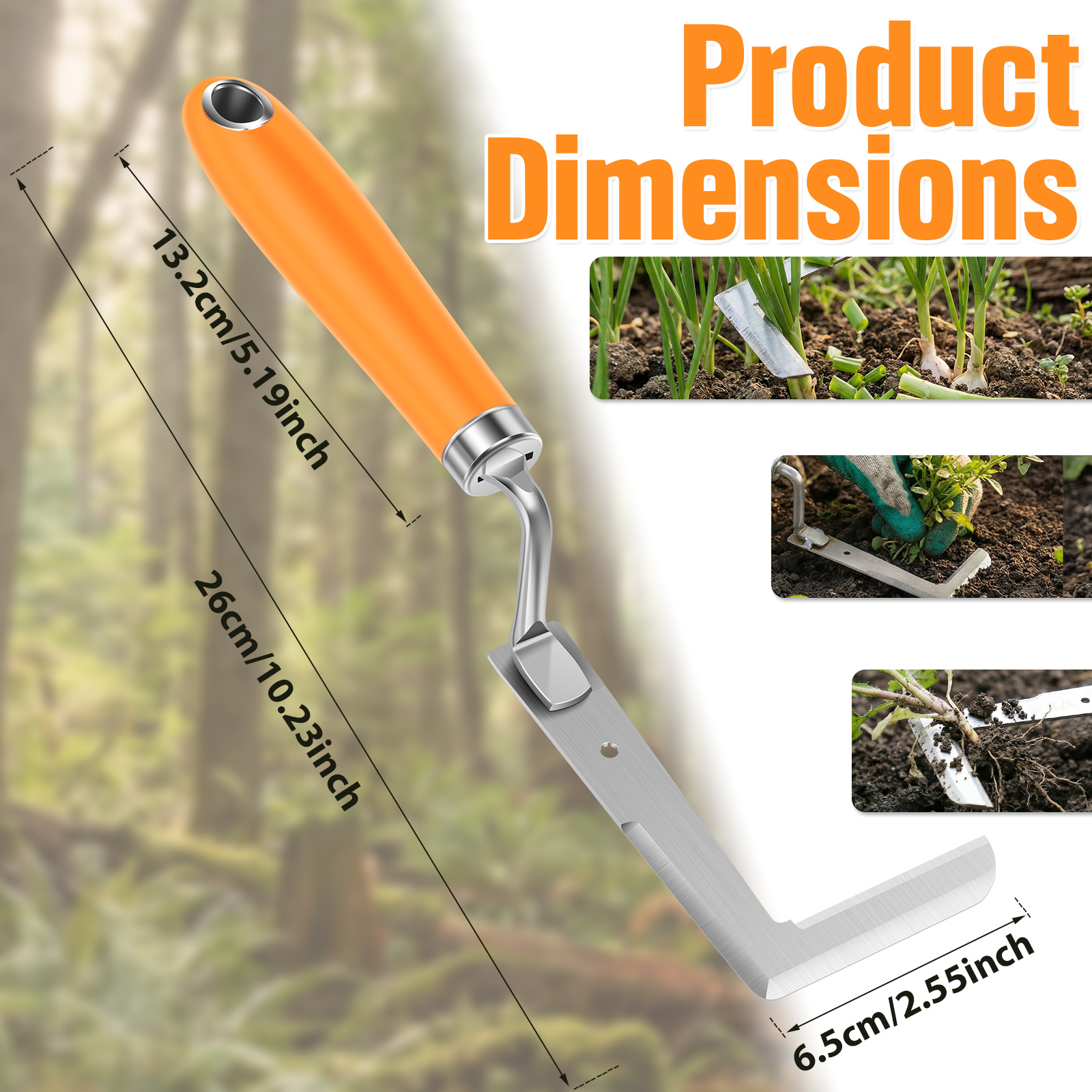 Stainless steel gap weeding to - Gardening Hand Tools Yard reseña y precio
