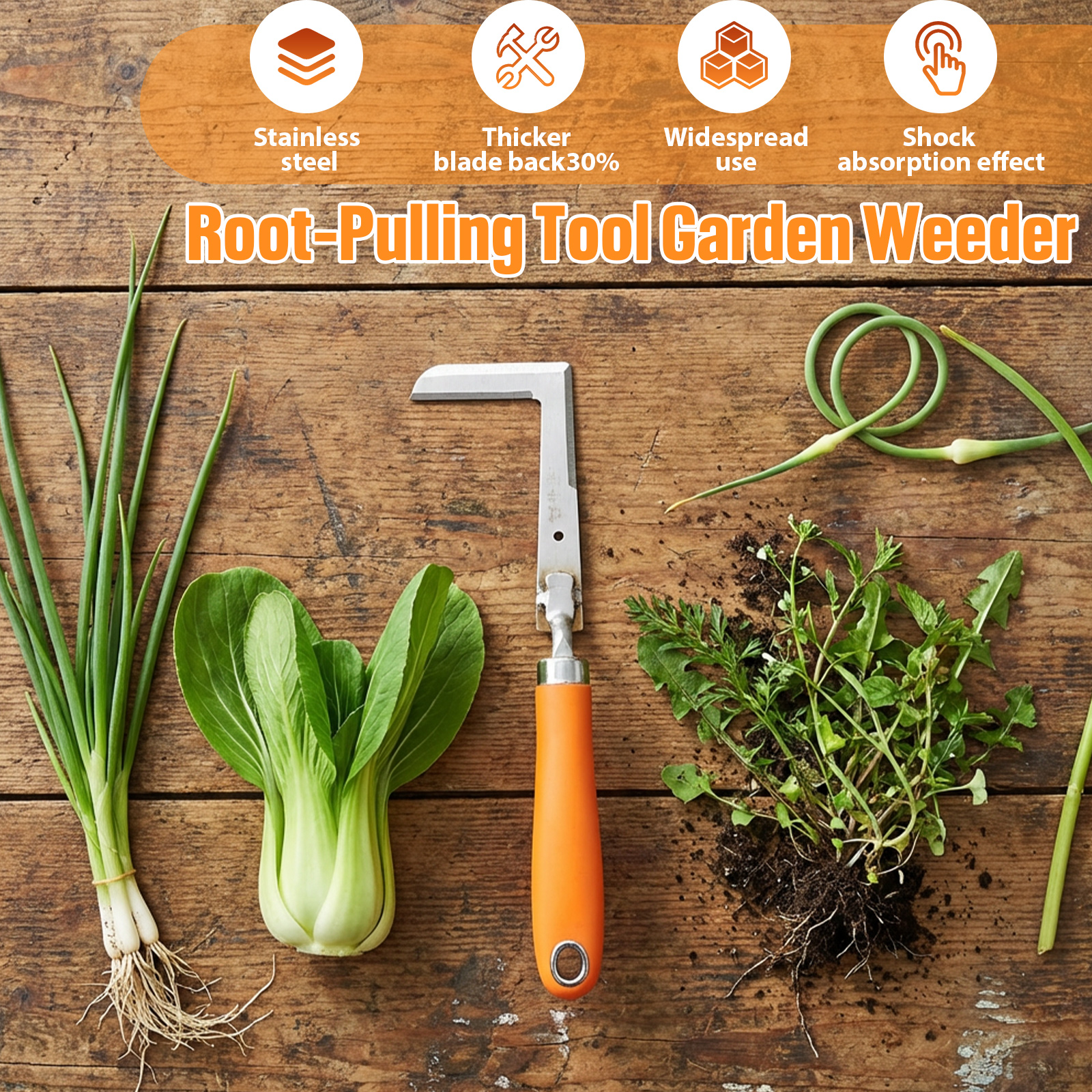 Stainless steel gap weeding to - Gardening Hand Tools Yard reseña y precio