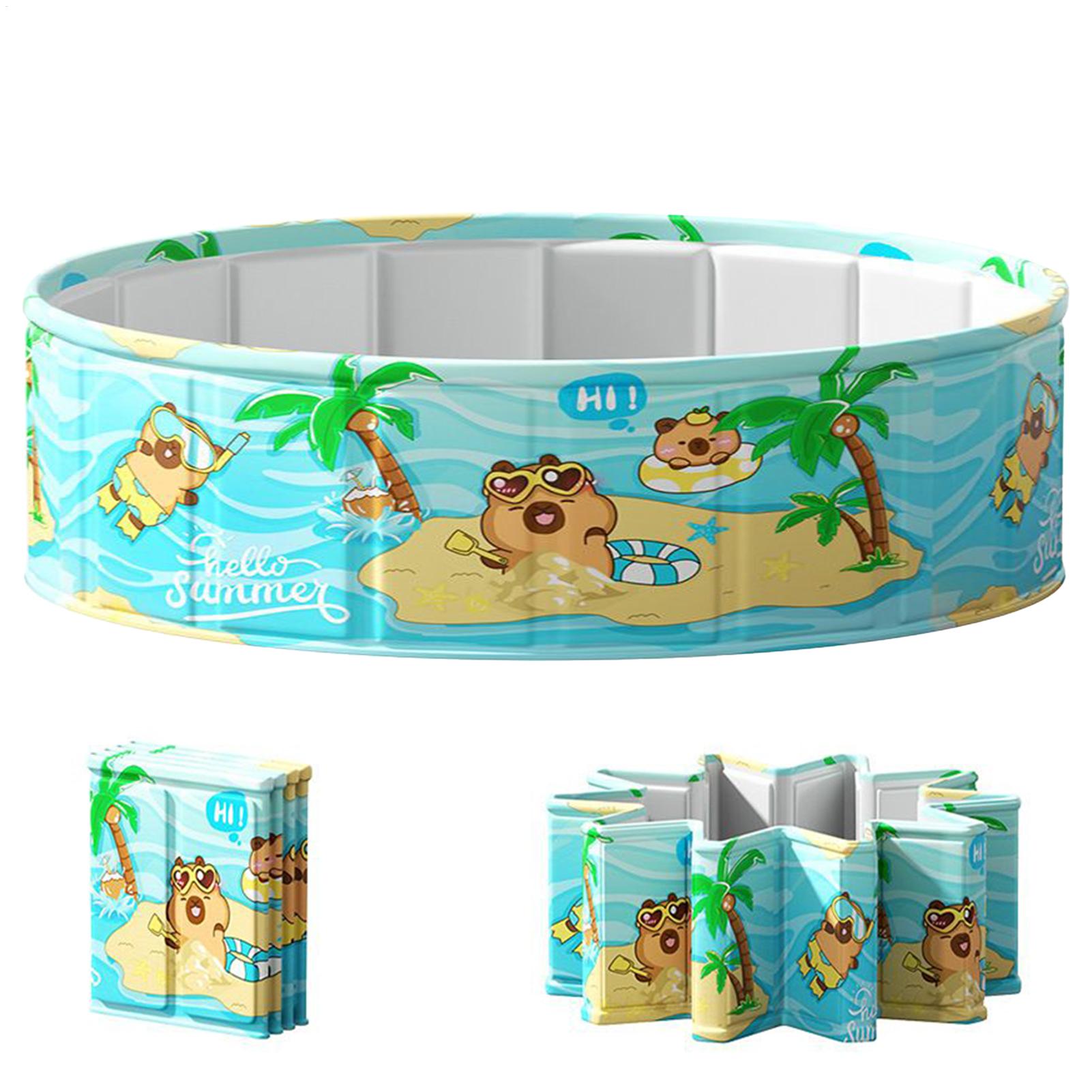 Kids Foldable Swimming Pool Ki - Gardening Tools For Young Children reseña y precio