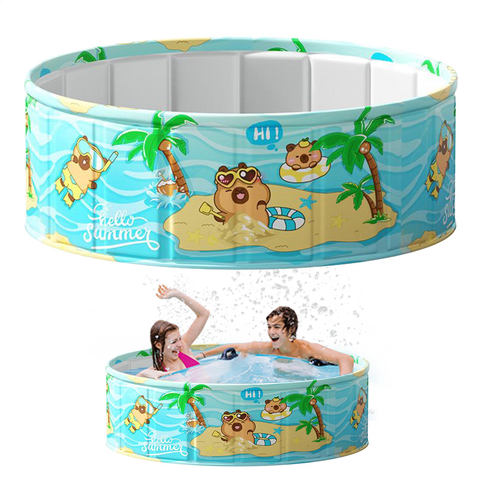 Kids Foldable Swimming Pool Ki - Gardening Tools For Young Children reseña y precio