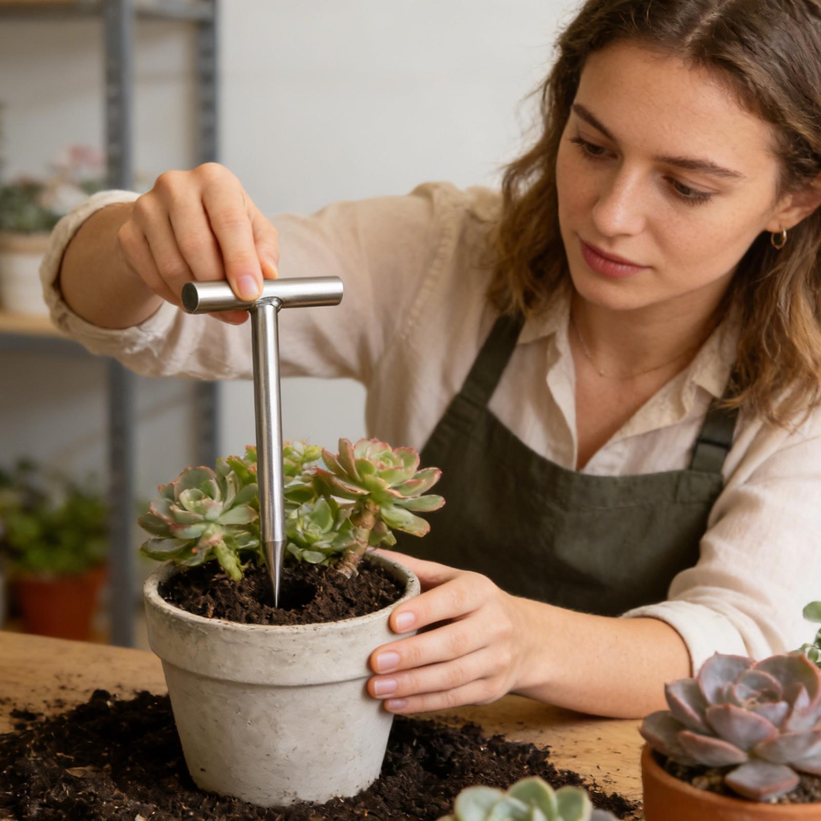 Hand Dibber Sowing Handheld Ga - Gardening Hand Tools Yard reseña y precio