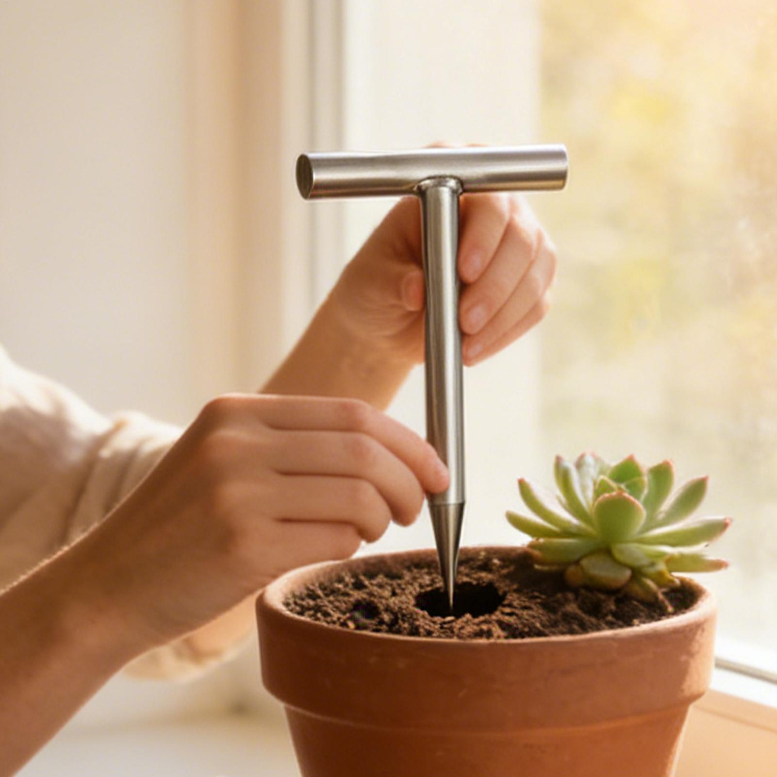 Hand Dibber Sowing Handheld Ga - Gardening Hand Tools Yard reseña y precio