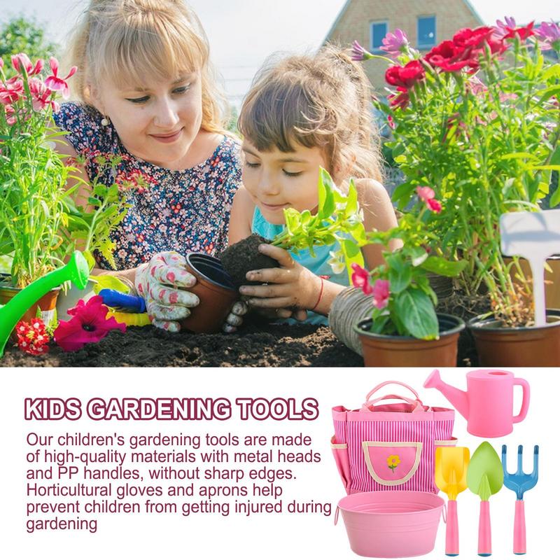 Kids Gardening Tool Set 6X Bac - Gardening Tools For Toddlers reseña y precio