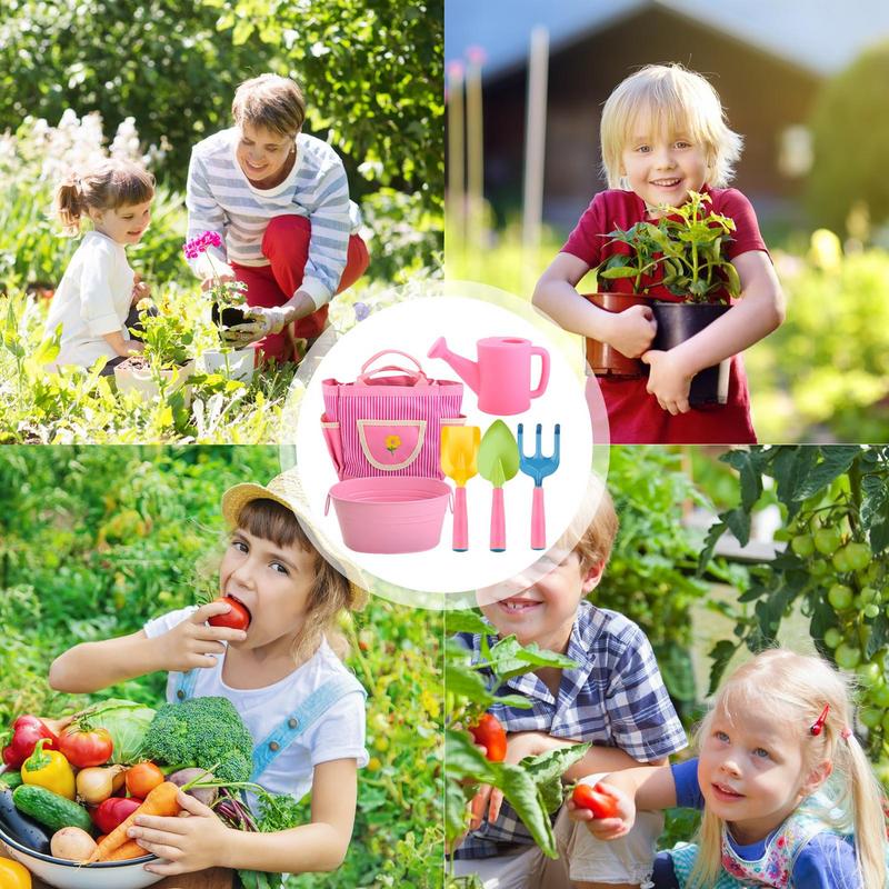 Kids Gardening Tool Set 6X Bac - Gardening Tools For Toddlers reseña y precio