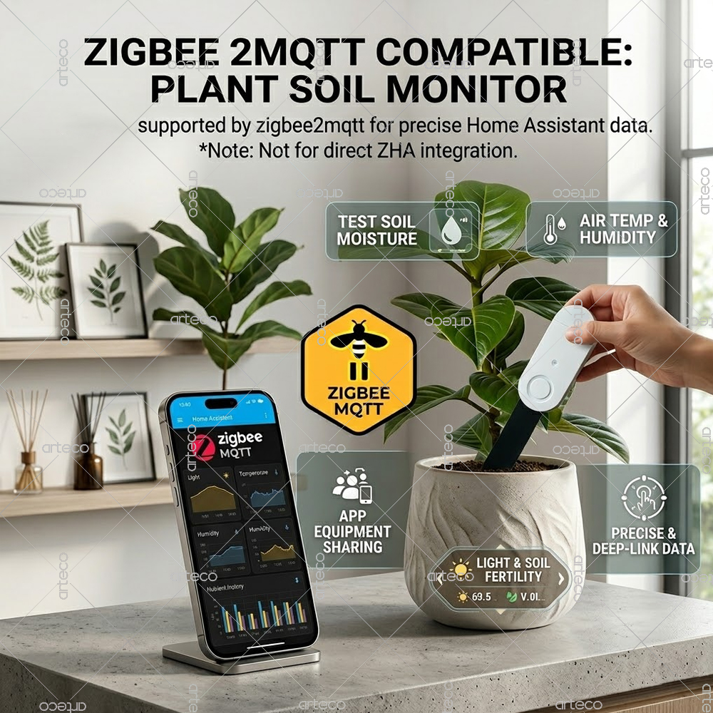 Zigbee Smart Soil Moisture Sen - Moisture Meter Plant reseña y precio