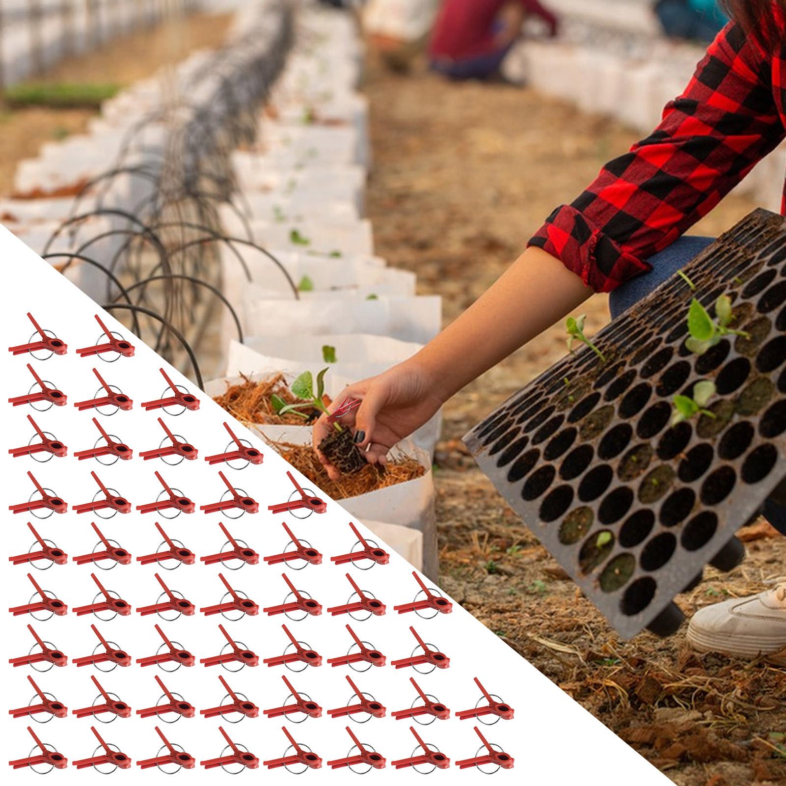 50Pcs Plant Grafting Clip Plas - Gardening Tools And Uses reseña y precio