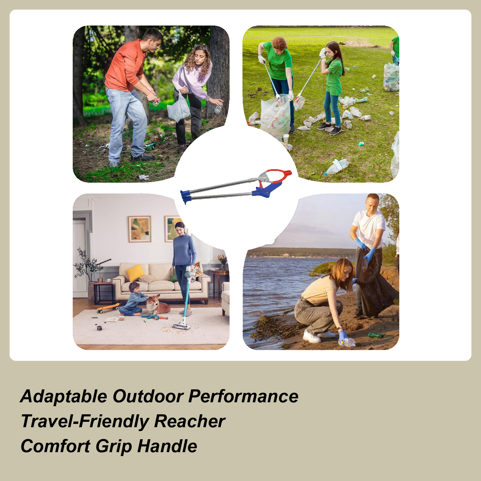 Grabber Tool Foldable Ergonomi - Gardening Tools For Home reseña y precio