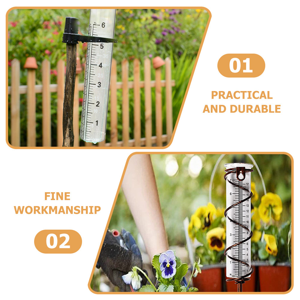 4Pcs Professional Rain Gauge T - Gardening Tools For Home reseña y precio