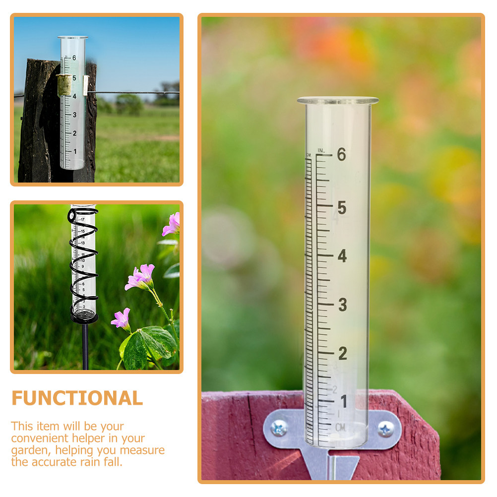 4Pcs Professional Rain Gauge T - Gardening Tools For Home reseña y precio