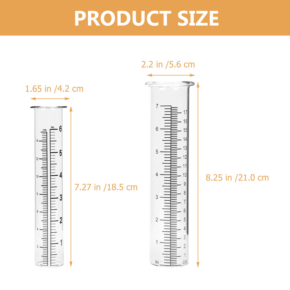 4Pcs Professional Rain Gauge T - Gardening Tools For Home reseña y precio