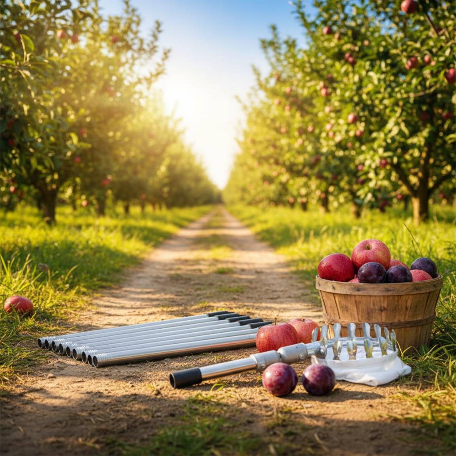 Fruit Picker with Net Bag Adju - Gardening Tools And Uses reseña y precio