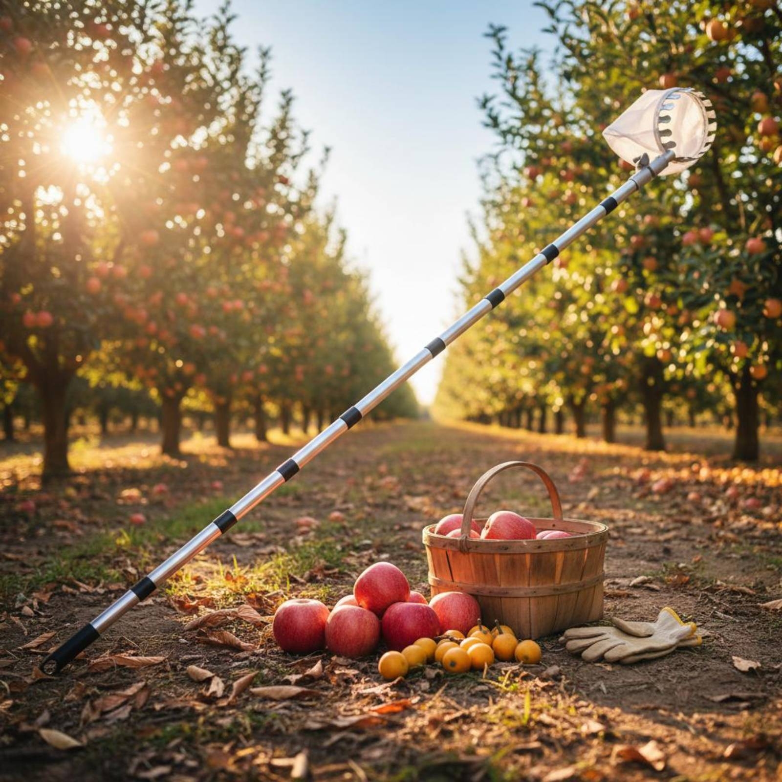 Fruit Picker with Net Bag Adju - Gardening Tools And Uses reseña y precio