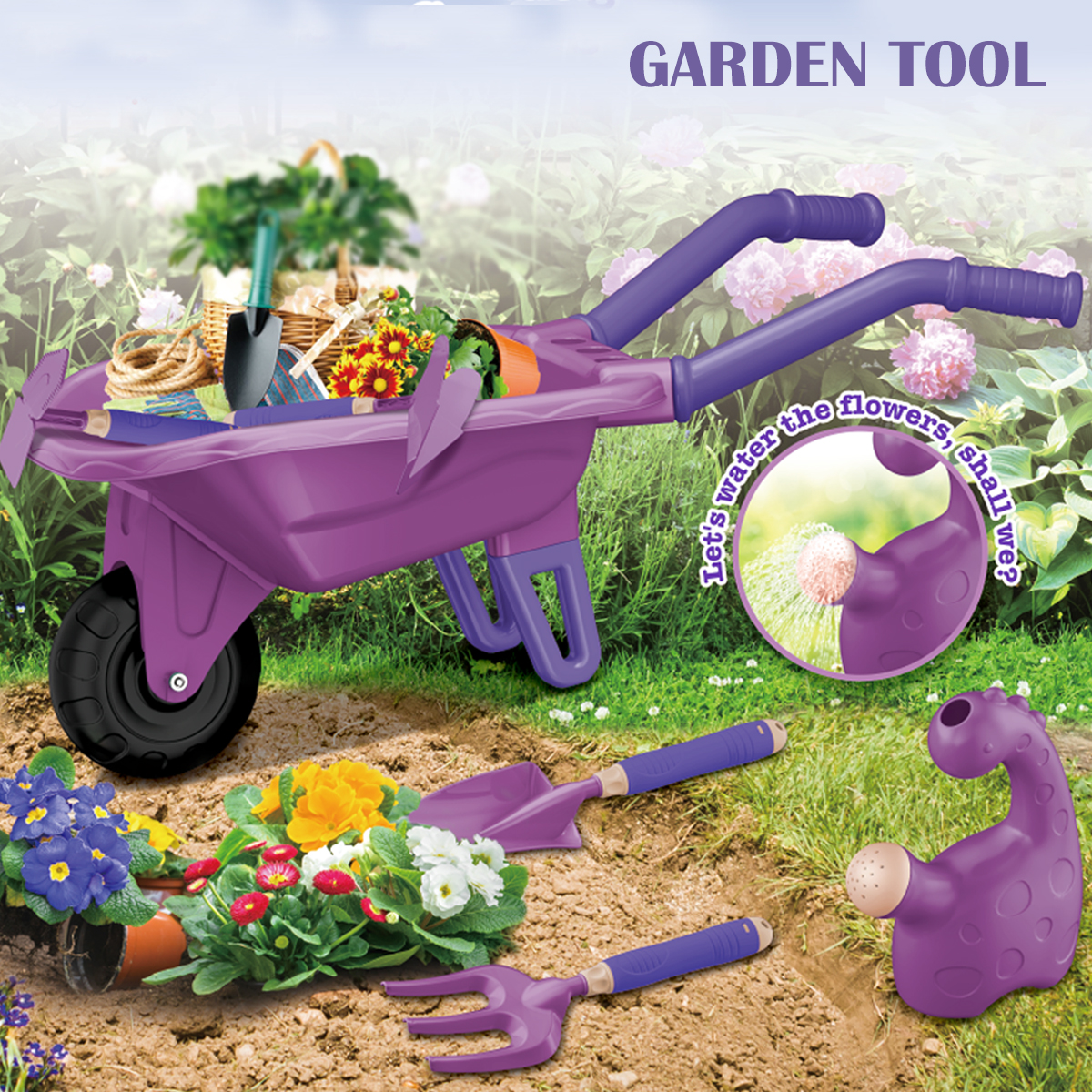 Gardening Tool Set Toys for ki - Gardening Tools For Toddlers reseña y precio