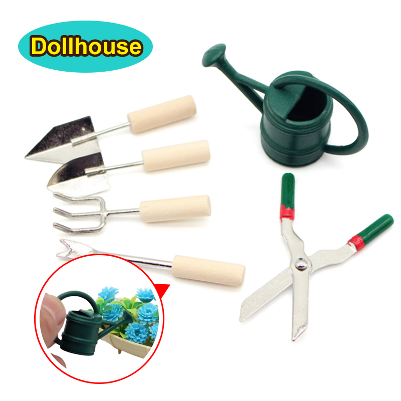 1/12 Dollhouse Simulation Wate - Gardening Tools For Home reseña y precio
