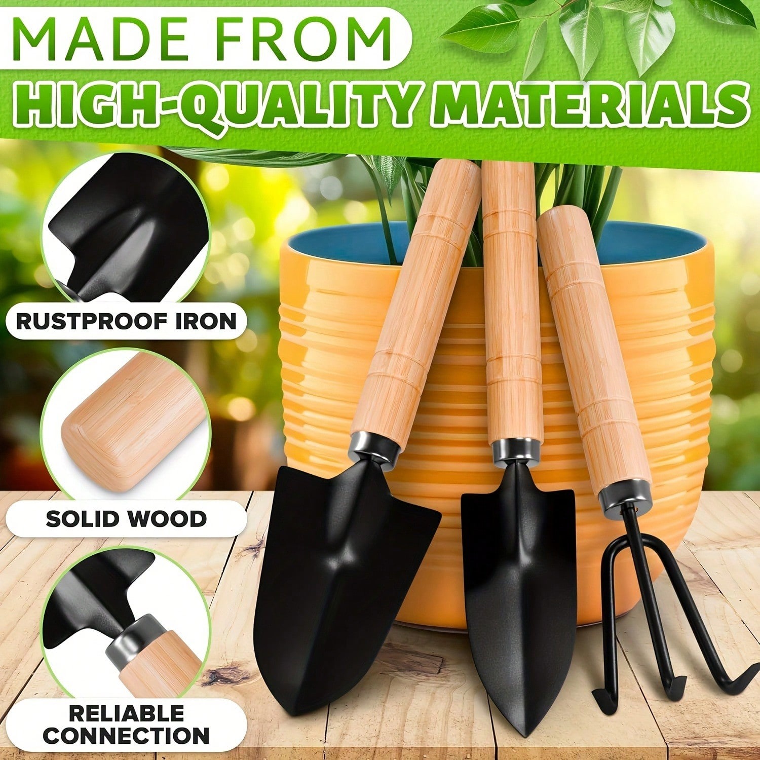 3PC/1Set Mini Gardening Tools  - Gardening Tools Spade reseña y precio