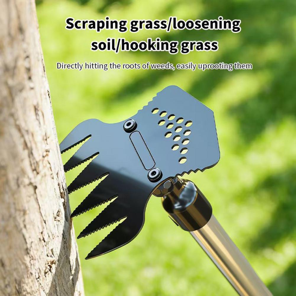 Long Handle Weeding Rake Manua - Gardening Hand Tools Yard reseña y precio