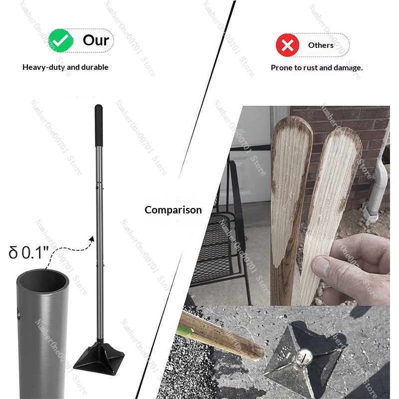 Detachable Steel Garden Tamper - Gardening Tools And Uses reseña y precio