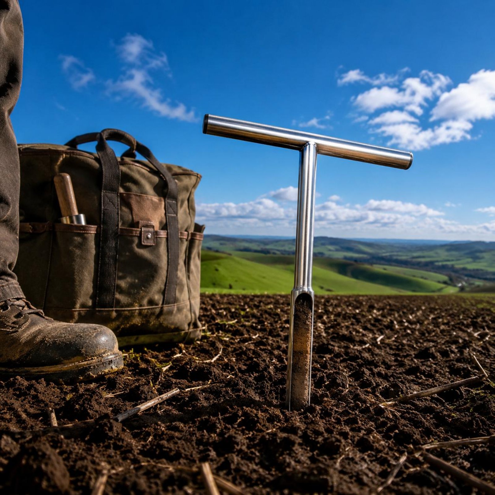 Stainless Steel Soil Sampler E - Gardening Tools And Uses reseña y precio