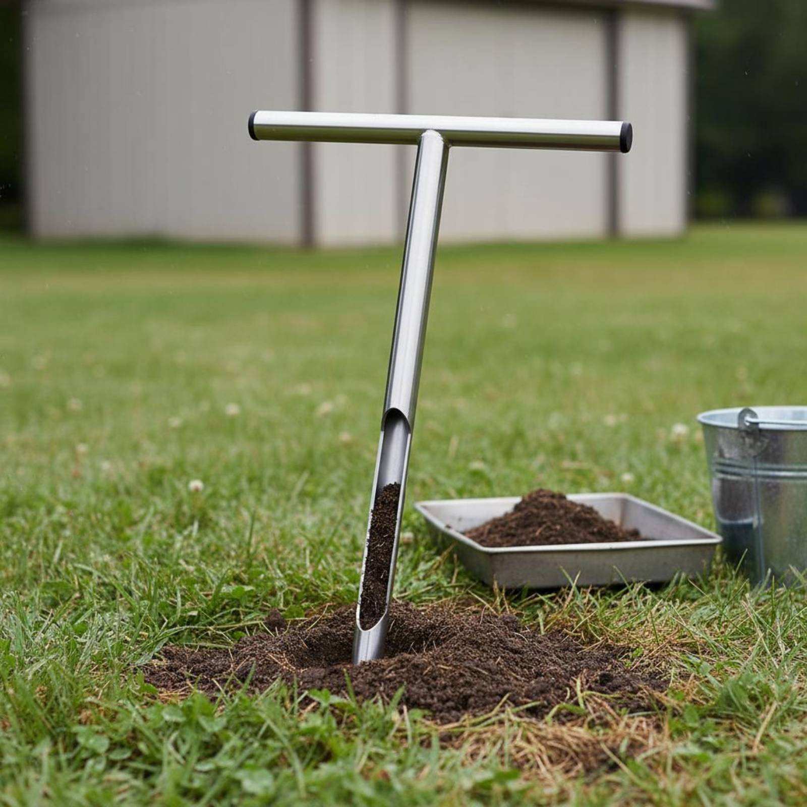 Stainless Steel Soil Sampler E - Gardening Tools And Uses reseña y precio