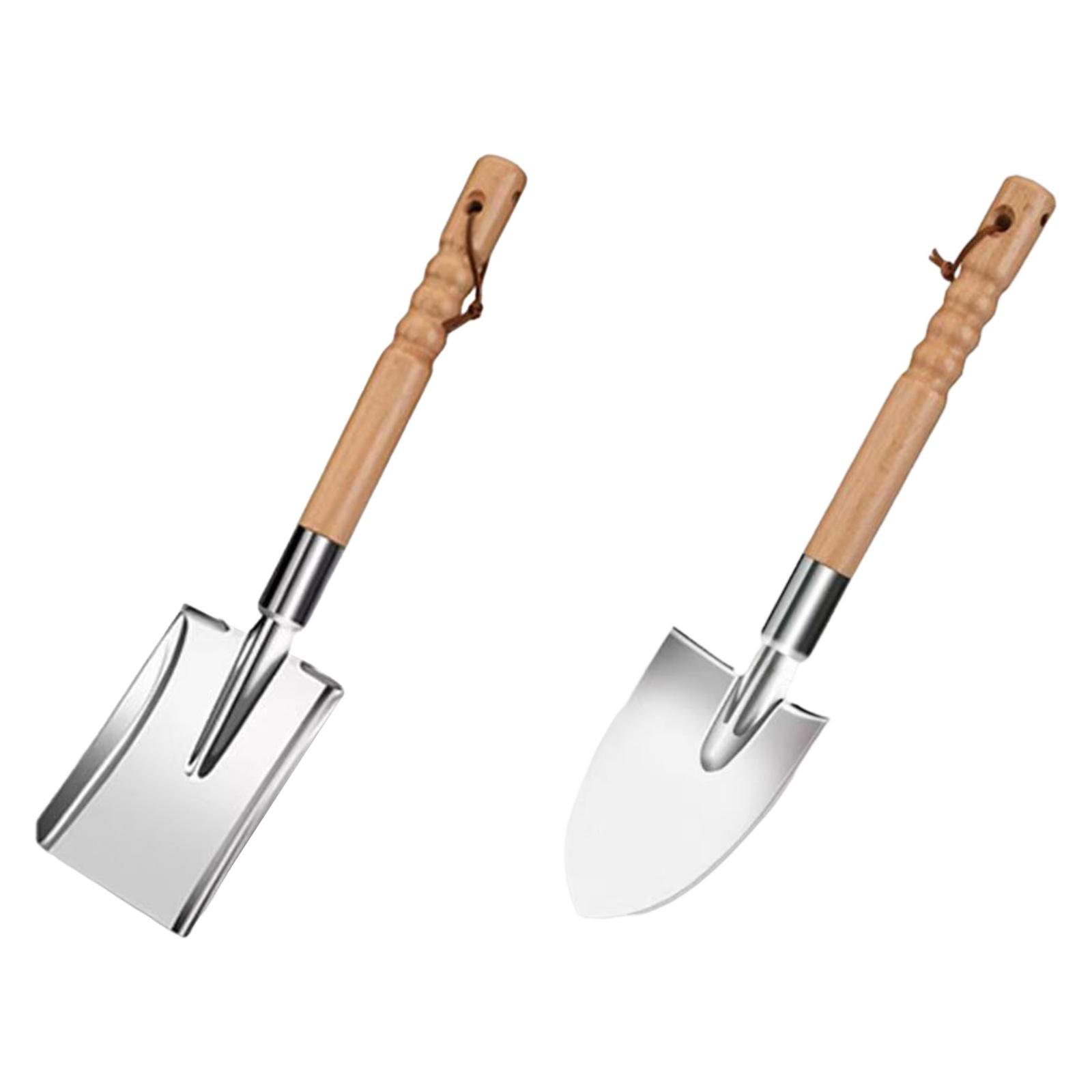 Garden Shovel Stainless Steel  - Gardening Hand Tools Yard reseña y precio